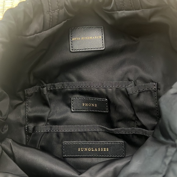 Anya Hindmarch Bags Anya Hindmarch Crystal Eyes Nylon Drawstring